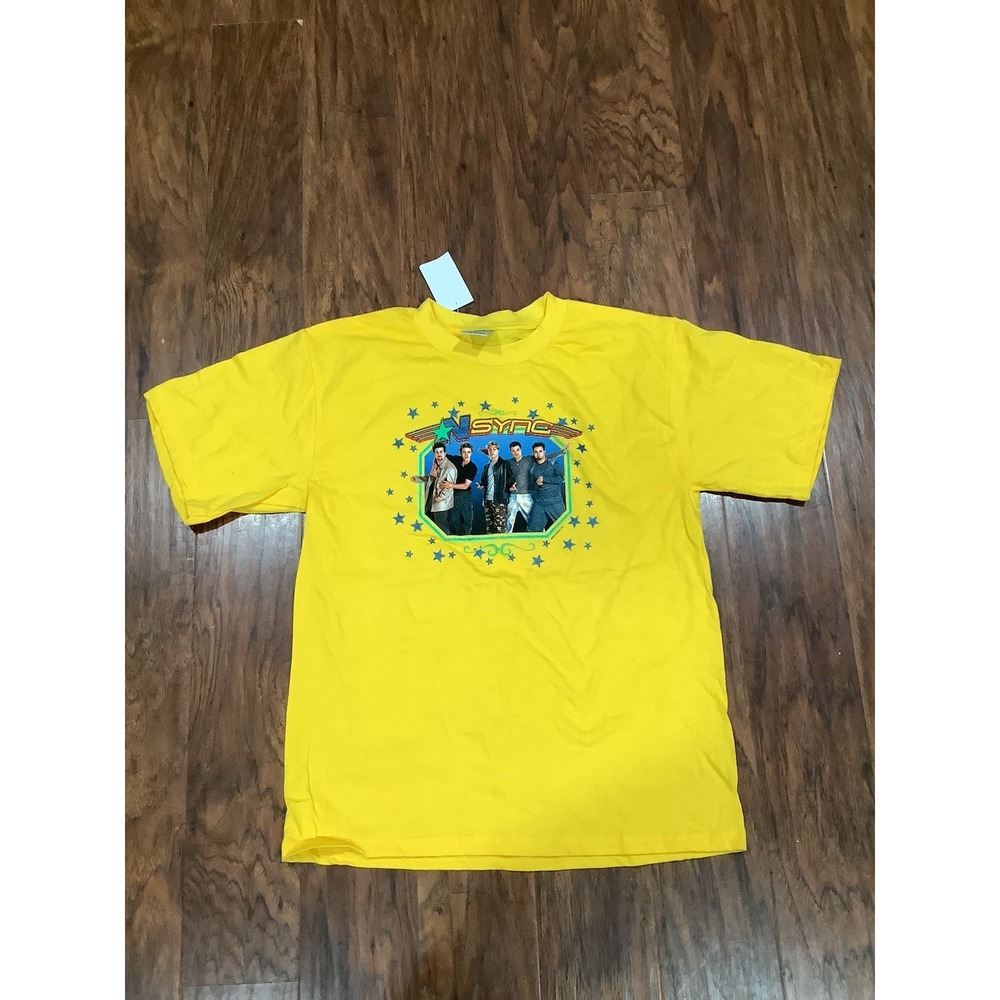 Nsync Vintage  2000 Y2K  Shirt  On A Cygnus Tag Women's Xlarge New